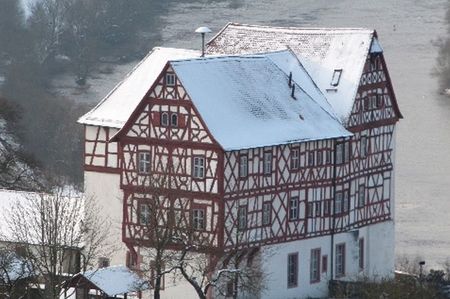 Schloss Homburg im Winter