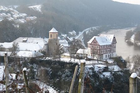 Schloss Homburg im Winter